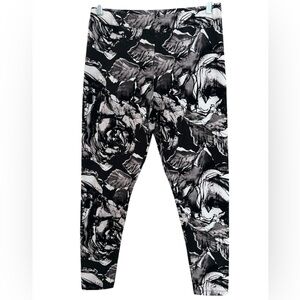 NWOT SOFT SURROUNDINGS FLORAL PRINT ANKLE LEGGINGS PANTS SZ M